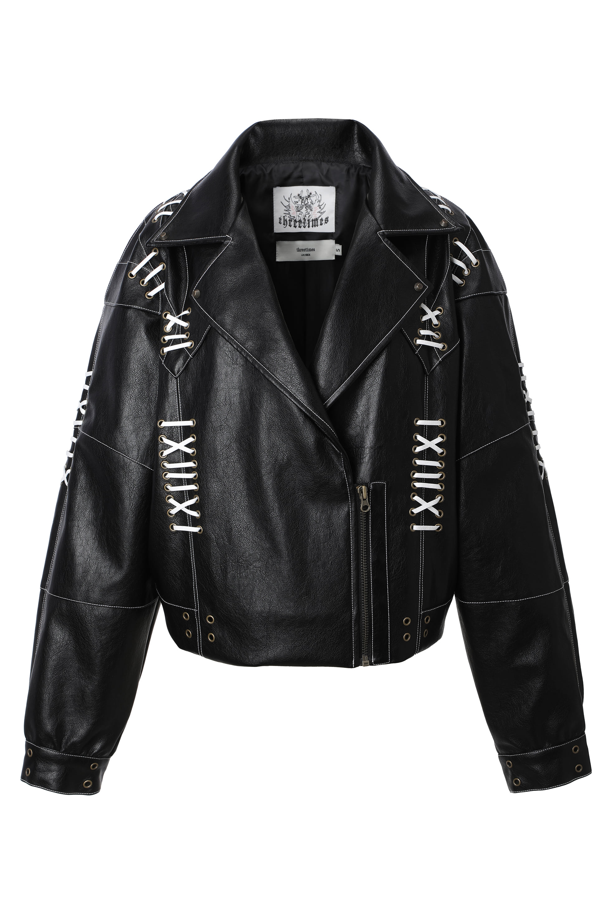 Ares leather jacket